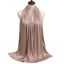 2023 New Women Modal Cotton Jersey Hijab Ramadan Fashion Plain Soft Long Turban Scarf Shawls Islamic Ladies Headscarf Bandana