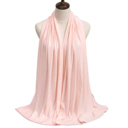 2023 New Women Modal Cotton Jersey Hijab Ramadan Fashion Plain Soft Long Turban Scarf Shawls Islamic Ladies Headscarf Bandana