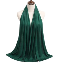 2023 New Women Modal Cotton Jersey Hijab Ramadan Fashion Plain Soft Long Turban Scarf Shawls Islamic Ladies Headscarf Bandana