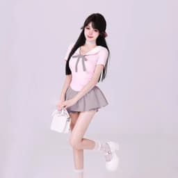 Summer New 2 Piece Set Women Outfit 2026 Sweet Bow Top + Elegant Sexy Short Dresses Y2K Mini Skirt Set Beach Style Korean Suit