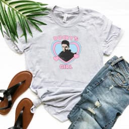 Bucky's Girl Shirt Vintage Bucky Barnes Graphic Tee Superhero Inspired Women Y2k Aesthetic T-shirt Cute Sebastian Stan Shirt Top