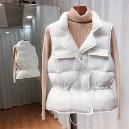New Ultra Light Down Vest Women Short Vest Windproof Lightweight Warm Waistcoat Female White Duck Down Coat Sleeveless