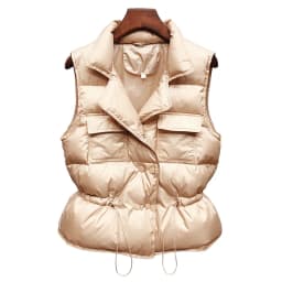 New Ultra Light Down Vest Women Short Vest Windproof Lightweight Warm Waistcoat Female White Duck Down Coat Sleeveless