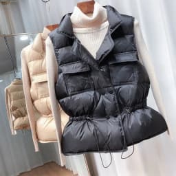 New Ultra Light Down Vest Women Short Vest Windproof Lightweight Warm Waistcoat Female White Duck Down Coat Sleeveless