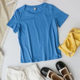 94% Cotton Summer Fashion Women T Shirt Basic O-Neck Girls Tops Black Tee Shirt Femme Camisetas De Mujer M30146