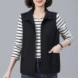 2026 Spring Autumn New Vest jacket Women's Loose Turn-down Collar Casual Sleeveless Coat Fashion Short Waistcoat Top Female