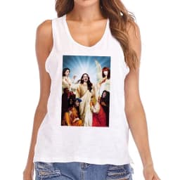 Hip Hop Vest Lana Del Rey Ldr Sailing T Shirt Tank Top Harajuku Women Vintage T-Shirt Streetwear Female Tshirt