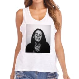Hip Hop Vest Lana Del Rey Ldr Sailing T Shirt Tank Top Harajuku Women Vintage T-Shirt Streetwear Female Tshirt