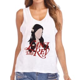 Hip Hop Vest Lana Del Rey Ldr Sailing T Shirt Tank Top Harajuku Women Vintage T-Shirt Streetwear Female Tshirt