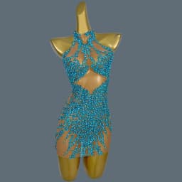 Sparkling Noble Diamond Evening Dress Attends Luxury Party Graduation Ball Ultra Short Dress Elegant Stage Party Dresses Huatuo