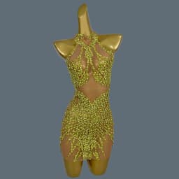 Sparkling Noble Diamond Evening Dress Attends Luxury Party Graduation Ball Ultra Short Dress Elegant Stage Party Dresses Huatuo