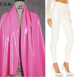 Faux Leather Purple Women Shiny PVC Pants Sexy Slim Leggings Latex Stretchy High Waist PU Bodycon Pants NEW Summer Trousers
