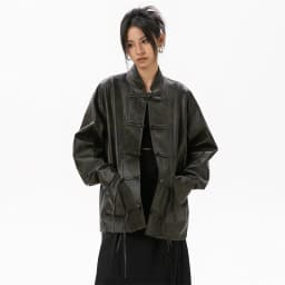 Women's Real Leather Jacket Sheepskin Coats 2024 Women New in Outerwears Chinese Style Authentic Genuine Leather Jacket Women