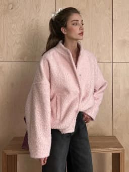 Bornladies Women's Short Fur Jacket Autumn Winter Thick Loose Casual Chic Cardigan Female Warm Fashion Solid Color Short Coat