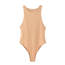 2025 summer solid sexy bodycon women bodysuits female 8 color green slim casual bodysuit chic lady club short playsuits femme