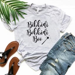 Funny Bibbidi Bobbidi Boo T-Shirt Bibbidi Bobbidi Brew Magic Shirt Women Maternity Shirts Matching Tee Family Vacation Tees