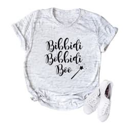 Funny Bibbidi Bobbidi Boo T-Shirt Bibbidi Bobbidi Brew Magic Shirt Women Maternity Shirts Matching Tee Family Vacation Tees