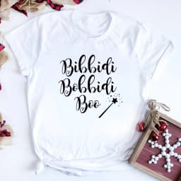 Funny Bibbidi Bobbidi Boo T-Shirt Bibbidi Bobbidi Brew Magic Shirt Women Maternity Shirts Matching Tee Family Vacation Tees