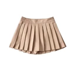 Gidyq Summer Women Pleated Skirts High Waist Vintage Sexy Mini Skirts Korean Tennis Student All Match Designed Dance Skirt New