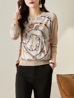 New Casual Soft Knit bottoming shirts Sweater Tees Basic shirts knitted Tops