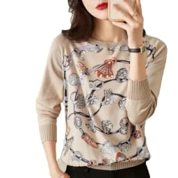 New Casual Soft Knit bottoming shirts Sweater Tees Basic shirts knitted Tops