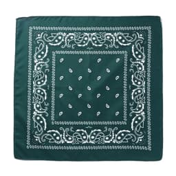 Fashion Hip Hop Bandana Kerchief Unisex Black Hair Band Neck Scarf Headwear Wrist Wraps Head Square Scarves Print Handkerchief
