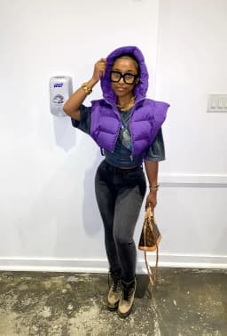 Women tie up hollow out side sexy hooded vest parkas for winter spring sleeveless jacket out coats