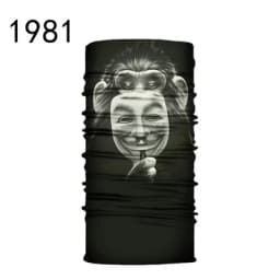 1950 Bandana Cycling Balaclava High Elastic Seamless Bandana Anti-UV Face Mask Neck Muffler Men Women Scarf Tube Face Shield