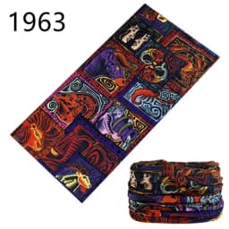 1950 Bandana Cycling Balaclava High Elastic Seamless Bandana Anti-UV Face Mask Neck Muffler Men Women Scarf Tube Face Shield