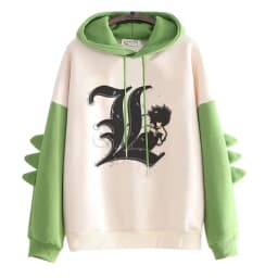 Japanese Anime Death Note Hoodies Men Kawaii Winter Warm Hoody Funny Cartoon Graphic Streetwear Harajuku Unisex Sweatshirts Male