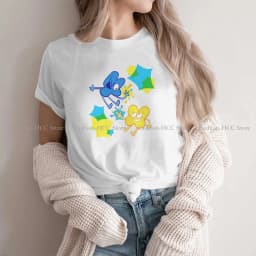 Battle for Dream Island BFDI 4 and X Polyester TShirt for Women BFB Humor Summer Tee T Shirt High Quality New Design