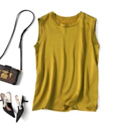 Korean Women's Summer Elegance Shirt Fashion Satin Tank Top Ice Silk Office Lady Blouse Elegant Summer Blusas