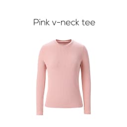 AP SS25 Women Ribbed Shirt V-neck Long Sleeve Top High Quality Satin Skirt Five Color