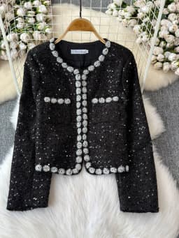 Blazer Suits Mini Skirts Sets Women Plaid Short Two Piece Set Autumn Pink White Slim Tweed Jacket Half Skirt Female Two-piece
