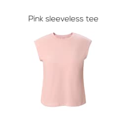 AP SS25 Women Sleeeveless Tee Solid