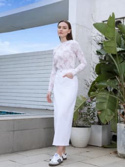AP SS25 Women Sleeeveless Tee Solid