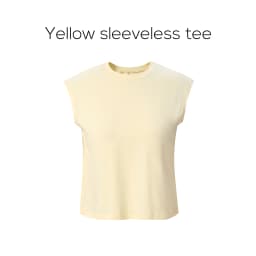 AP SS25 Women Sleeeveless Tee Solid