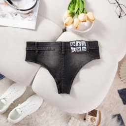 Denim Shorts for Women, Low Waist, Mini Jeans, Sexy Lady Nightclub, Hot Dance Briefs, Girl Party Gift, Fashion, New, Summer, P08