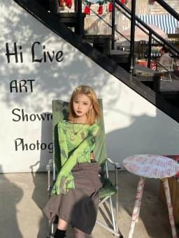 2025 Sexy See through Crop Top for Women Vintage Graphic Print Green Mesh Sheer T-shirt with Long Flare Sleeves Slim Fit Tee