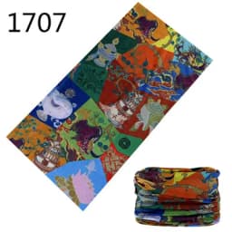 1701-1750 Outdoor Scarf Men Women Bandana Headwear Neck Gaiters Riding Camping Scarf Activities Seamless Magic Headband Hijab