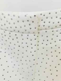 HIGH STREET 2026 Newest Fashion Designer Skirt Women's Slim Fit Rhinestone Diamonds Beaded Skirt