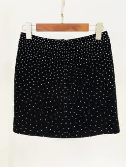 HIGH STREET 2026 Newest Fashion Designer Skirt Women's Slim Fit Rhinestone Diamonds Beaded Skirt