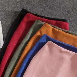 Winter Sexy Bodycon Suede Skirts 2025 Fashion Knee Length High Waist Office Skirt Korean Women Clothes Elegant Slim Pencil Skirt