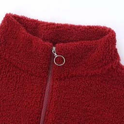 Mom's Autumn Winter Stand collar Lamb Wool Jacket New Women's Plush Thicken Cotton Coat Female Granular velvet Short Outwear Top