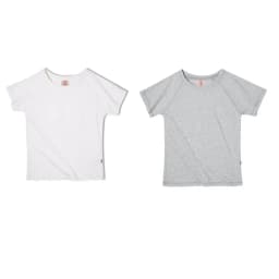 Maden Women’s 100% Cotton Crewneck Short-Sleeve T-Shirt Soft Breathable Basic Tee for Daily Wear All-Season Layering