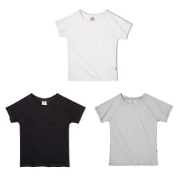 Maden Women’s 100% Cotton Crewneck Short-Sleeve T-Shirt Soft Breathable Basic Tee for Daily Wear All-Season Layering
