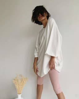 Hirsionsan Summer Cotton Loose Sets Women 2023 Oversized Two Pieces T Shirts and High Waist Knitted Shorts Outfits Tracksuit