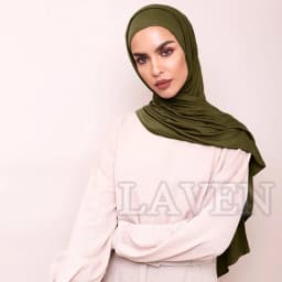 Cotton Jersey Instant Hijab Scarf Muslim Fashion Plain Wraps Soft Women's Head Hood Scarf Elasticity Shawls Underscarf Headscarf
