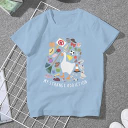 My Goose Addiction Women TShirt Untitled Goose Game Girls Graphic Tops 4XL Cotton Female T Shirt Funny Hipster Gift