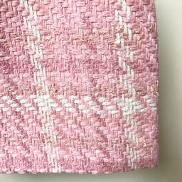 HIGH STREET Newest Fashion 2026 Designer Pink Skirts Women's Sweet Wool Blends Colors Woven Plaid Tweed Skirt